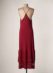 Robe longue rouge BETWEEN pour femme seconde vue
