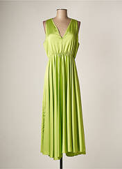 Robe longue vert TENSIONE IN pour femme seconde vue