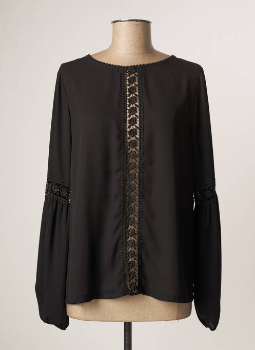 Blouse noir MADE IN ITALY pour femme