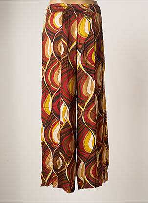 Pantalon large coupe fluide taille normale marron MOTEL femme