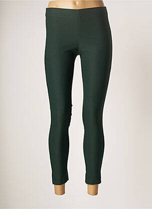 Pantalon 7/8 stretch taille normale vert TENSIONE IN femme