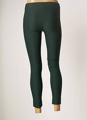 Pantalon 7/8 stretch taille normale vert TENSIONE IN femme