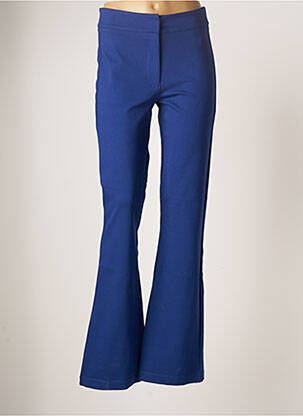 Pantalon flare bleu TENSIONE IN pour femme