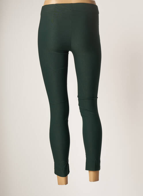 Pantalon 7/8 stretch taille normale vert TENSIONE IN femme