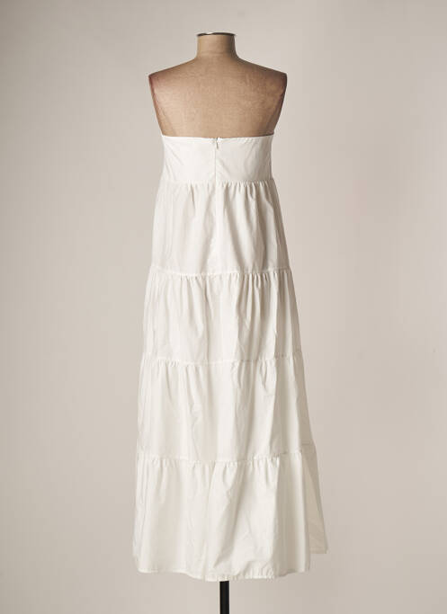 Robe longue blanc TENSIONE IN pour femme