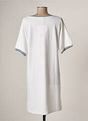 Chemise de nuit blanc CANAT pour femme seconde vue