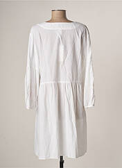 Robe courte blanc EMPREINTE pour femme seconde vue