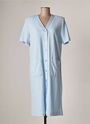 Robe de chambre bleu EGATEX pour femme