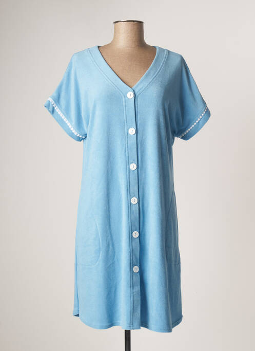 Robe de chambre bleu CANAT pour femme