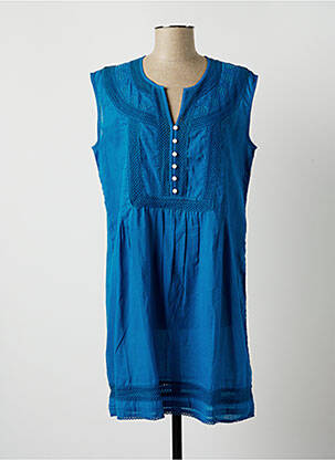 Robe courte bleu CANAT pour femme