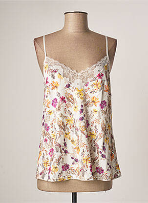 Top/Caraco blanc ANTIGEL pour femme