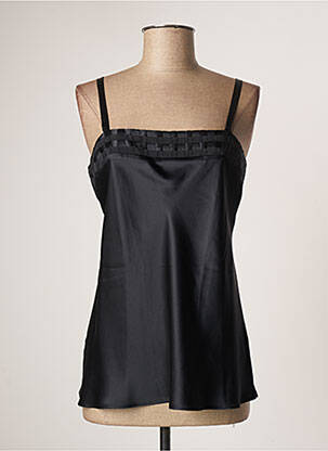 Top/Caraco noir MARJOLAINE pour femme