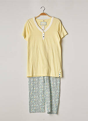 Pyjashort jaune CHRISTIAN CANE pour femme