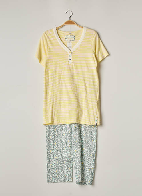 Pyjashort jaune CHRISTIAN CANE pour femme