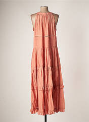 Robe longue orange LARA-ETHNICS pour femme seconde vue