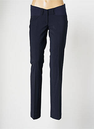 Pantalon maternité stretch bleu SLACKS & CO femme
