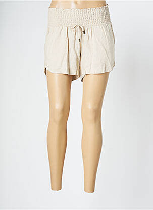 Short / bermuda maternité stretch beige RIPE femme