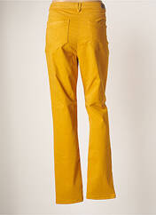 Pantalon droit jaune JULIE GUERLANDE pour femme seconde vue