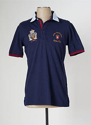 Polo bleu ARISTOW pour homme