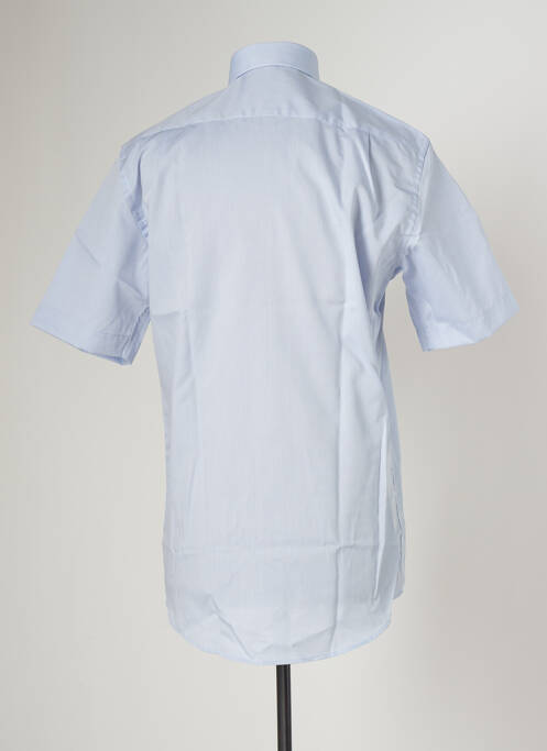 Chemise manches courtes bleu SEIDEN STICKER pour homme