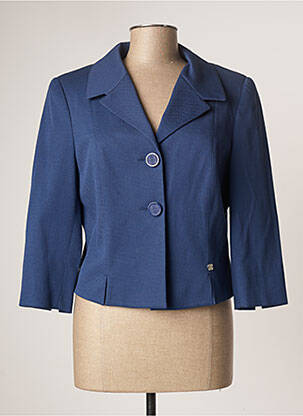 Veste casual epaulette bleu DIAMBRE femme