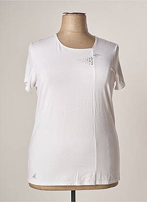 T-shirt blanc ANNE KELLY pour femme