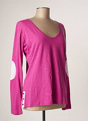 T-shirt violet VESTIAIRES PRINCIPAUTE CANNOISE pour femme