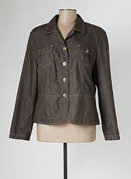 Veste casual col tailleur marron GERRY WEBER femme