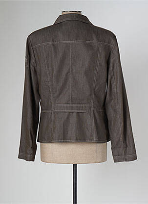 Veste casual col tailleur marron GERRY WEBER femme