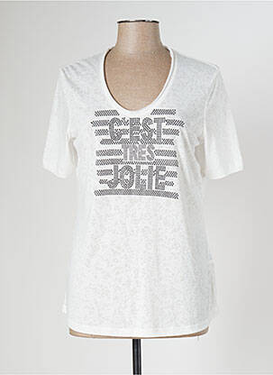 T-shirt blanc GERRY WEBER pour femme