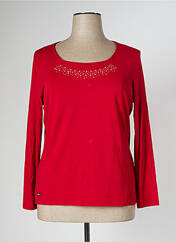 T-shirt rouge ANNE KELLY pour femme seconde vue