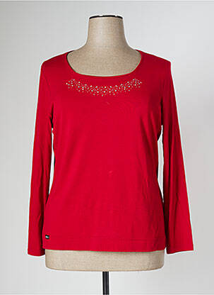 T-shirt rouge ANNE KELLY pour femme