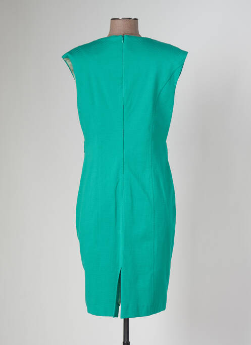 Robe mi-longue vert SONIA K pour femme