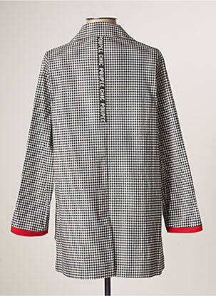 Blazer poches noir POUPEE CHIC femme