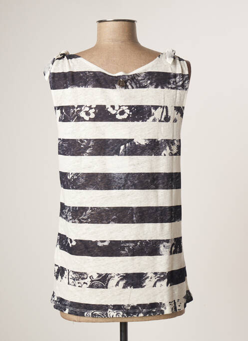 Top blanc LE PETIT BAIGNEUR pour femme