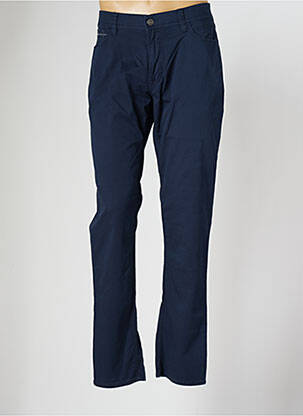 Pantalon slim stretch taille normale bleu HATTRIC homme