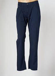 Pantalon slim stretch taille normale bleu HATTRIC homme