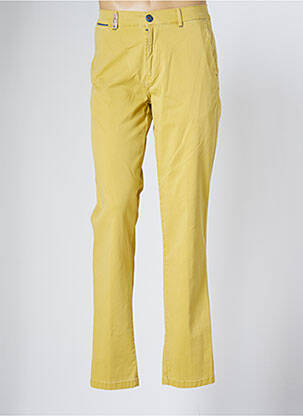 Pantalon chino jaune SEA BARRIER pour homme