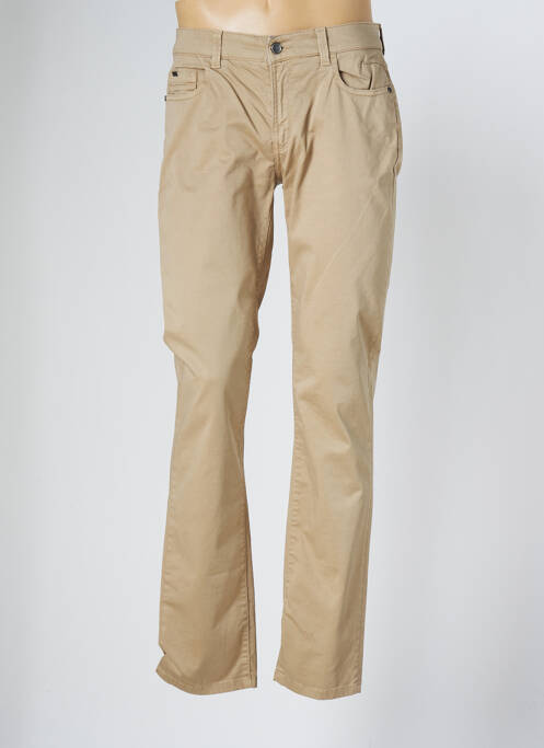 Pantalon droit beige IZAC pour homme