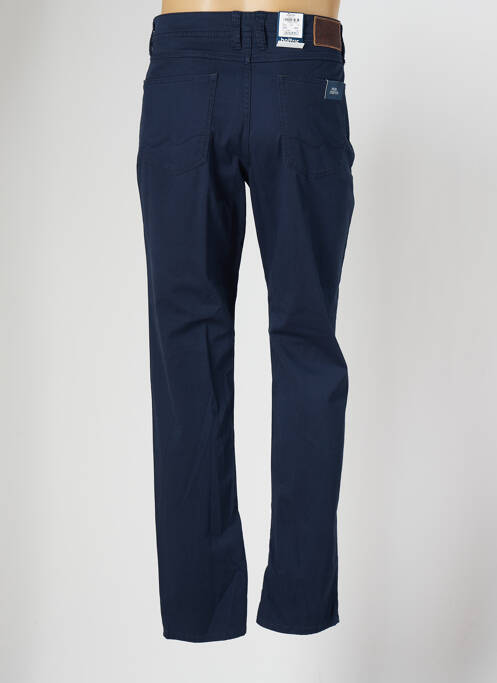 Pantalon slim stretch taille normale bleu HATTRIC homme