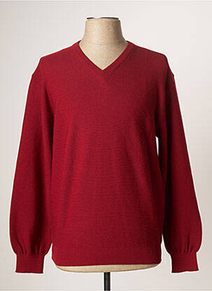 Pull rouge BERAC pour homme