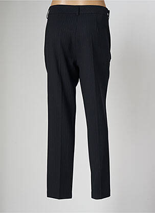 Pantalon chino fermeture zippée sous rabat boutonné taille normale bleu LIMITED EDITION femme