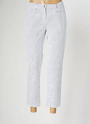 Pantalon 7/8 blanc JOCAVI pour femme