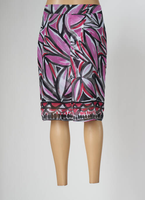 Jupe mi-longue violet BARBARA LEBEK pour femme
