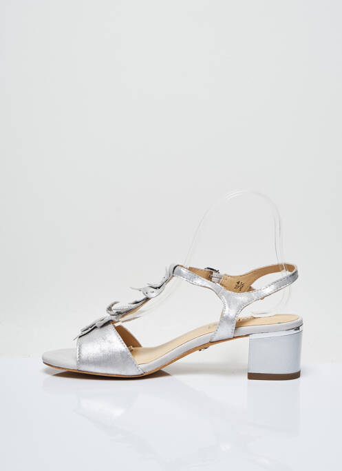 Sandales/Nu pieds gris CAPRICE pour femme