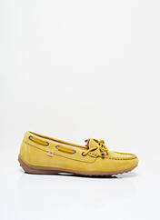 Chaussures bâteau jaune FLUCHOS pour femme seconde vue