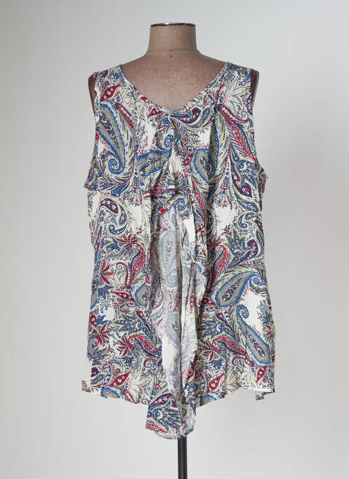 Top bleu TENDANCE UNIQUE pour femme