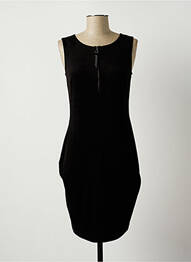 Robe mi-longue sans manche sans manche noir JOSEPH RIBKOFF femme