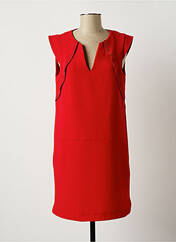 Robe courte rouge IKKQS pour femme seconde vue