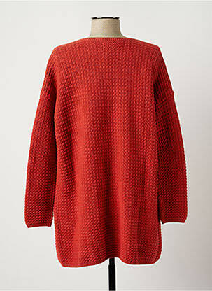 Gilet manches longues stretch orange DES PETITS HAUTS femme